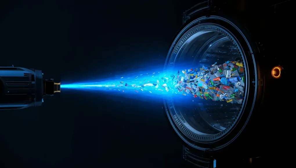 The End of Sorting? A Plasma Torch That Eats Mixed Plastics